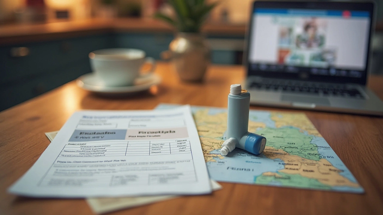 shopping for Asthma Inhalers at International Pharmacies