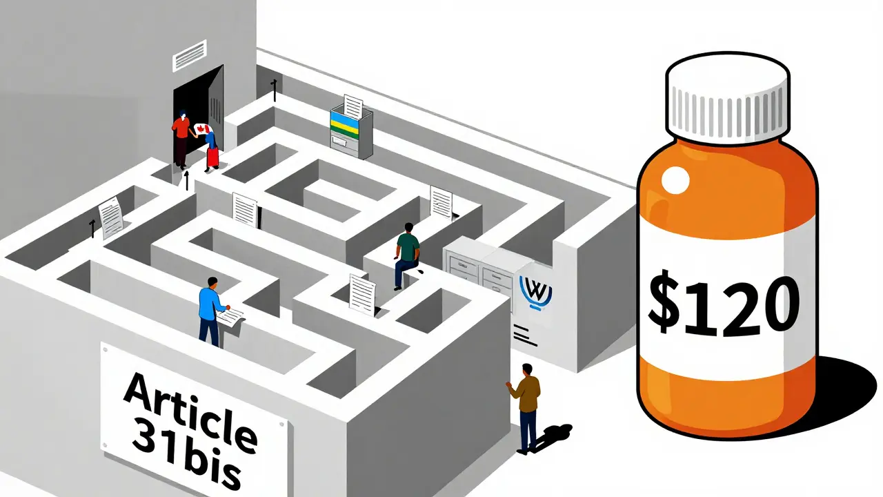 A bureaucratic maze blocks access to affordable medicine, with tiny nations struggling through red tape.