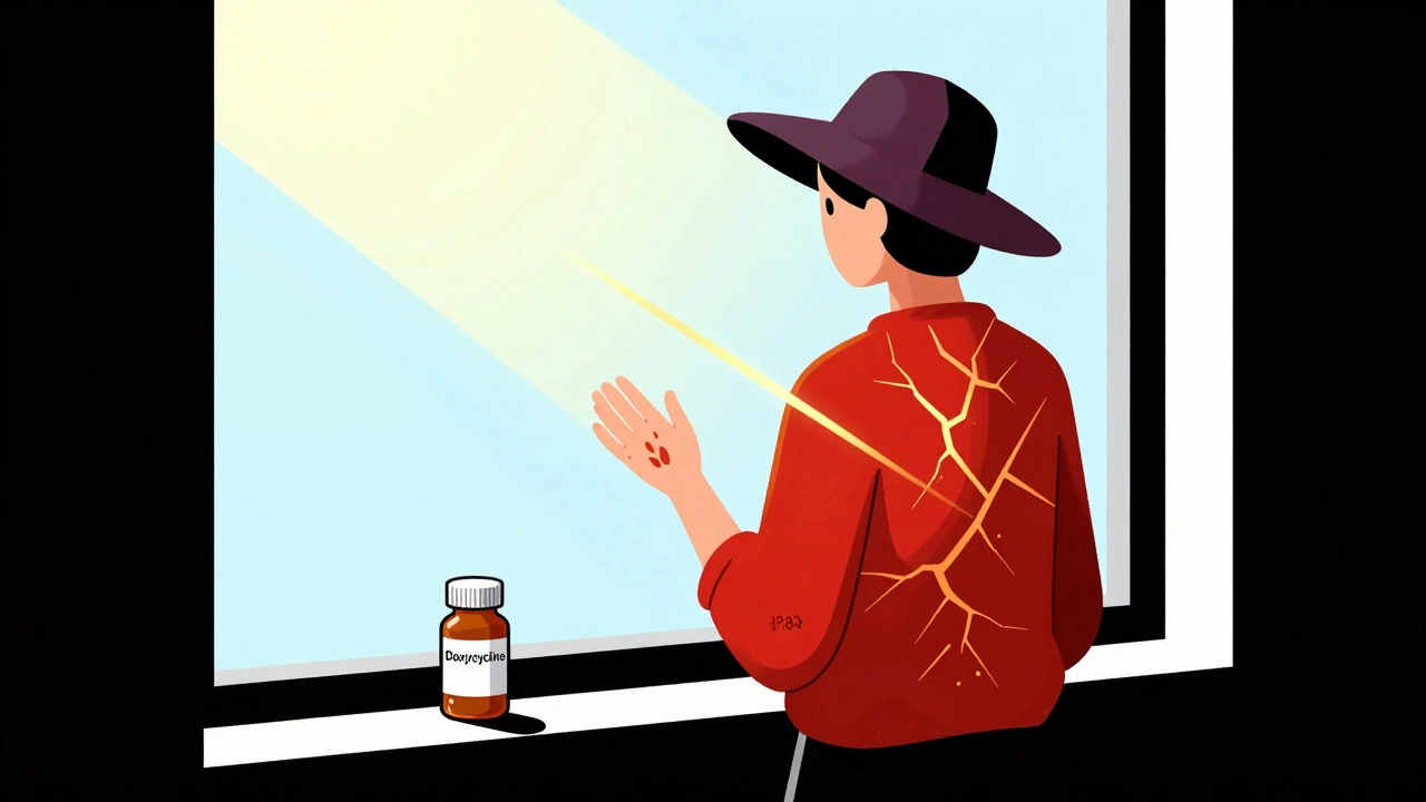Photosensitivity from Antibiotics: Doxycycline and TMP-SMX Sun Safety Guide