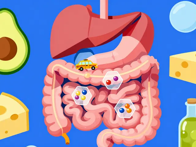 How Fatty Foods Boost Absorption of Lipid-Based Medications