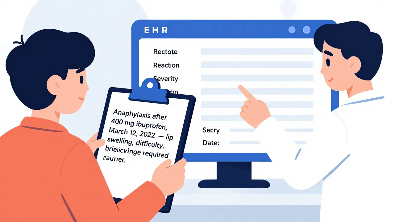 How to Safely Document Drug Allergies in Your Medical Records
