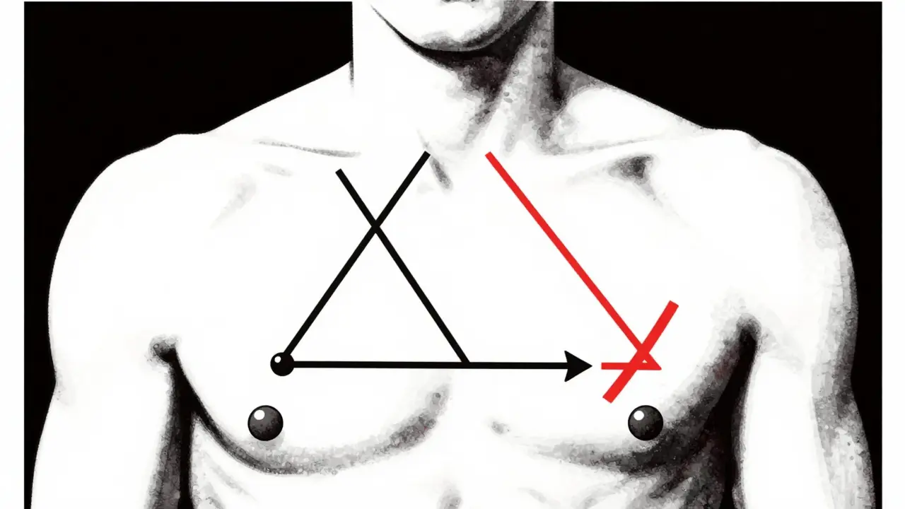 Three drug pathways converge on a human torso, showing synergy, additive, and antagonistic effects in abstract shapes.